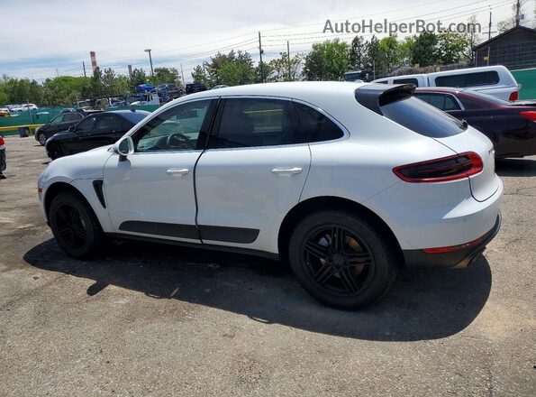 WP1AB2A52HLB15454 2017 PORSCHE MACAN White Հետևի ձախ
