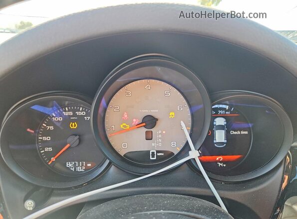WP1AB2A52HLB16961 2017 PORSCHE MACAN Silver 