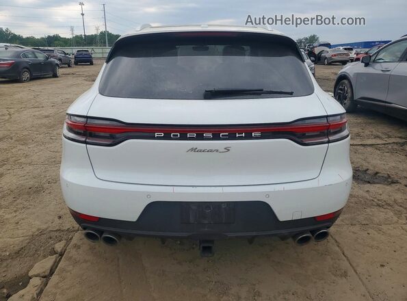 WP1AB2A52MLB37805 2021 PORSCHE MACAN White Rear view