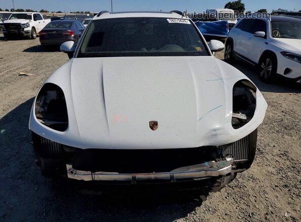 WP1AB2A53JLB30860 2018 PORSCHE MACAN White Դիմացի տեսք