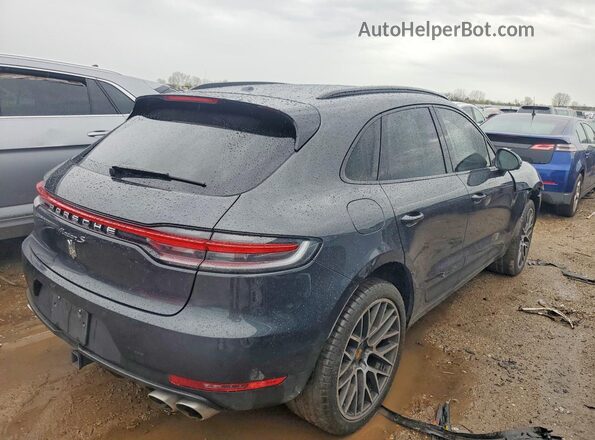 WP1AB2A53MLB35786 2021 PORSCHE MACAN Черный Задняя правая четверть