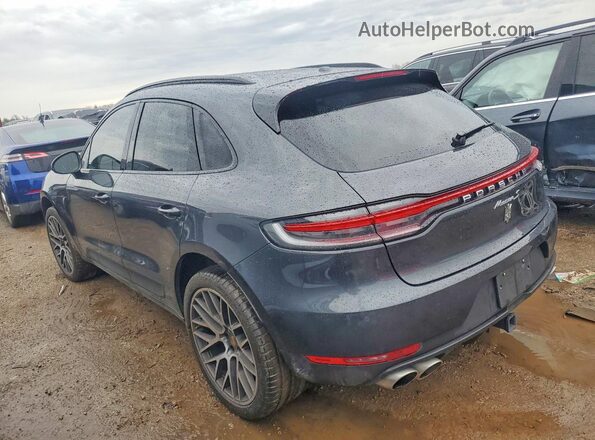 WP1AB2A53MLB35786 2021 PORSCHE MACAN Черный Задняя левая четверть
