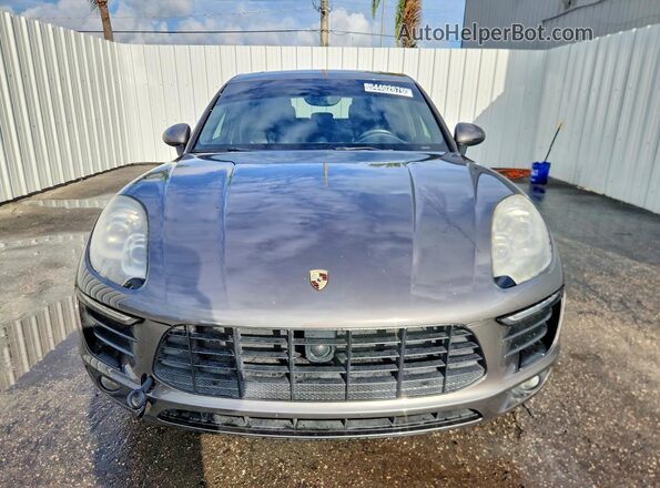 WP1AB2A54GLB56652 2016 PORSCHE MACAN Gray 