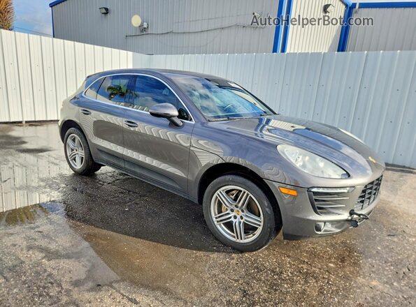 WP1AB2A54GLB56652 2016 PORSCHE MACAN Gray 