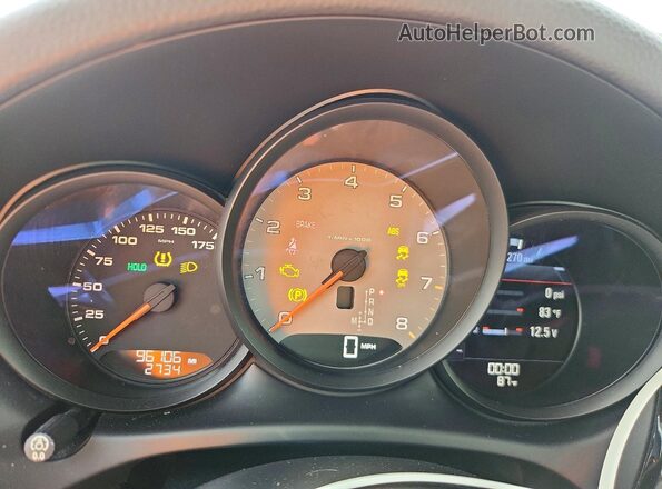 WP1AB2A54GLB56652 2016 PORSCHE MACAN Gray 
