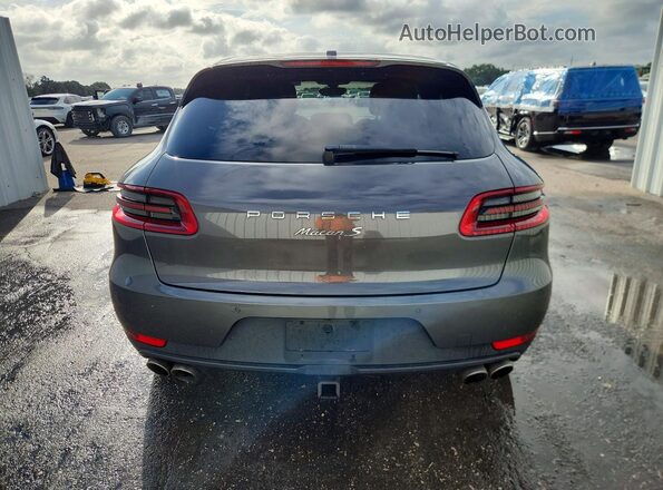 WP1AB2A54GLB56652 2016 PORSCHE MACAN Gray 