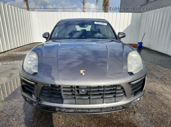 WP1AB2A54GLB56652 2016 PORSCHE MACAN Gray 