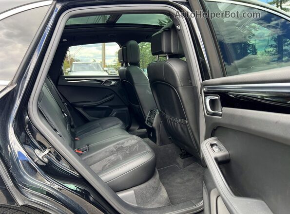 WP1AB2A54KLB30089 2019 PORSCHE MACAN Черный Вид сзади
