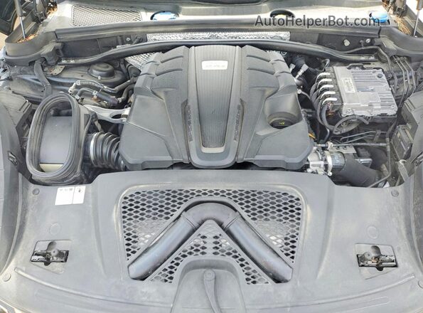 WP1AB2A55LLB36131 2020 PORSCHE MACAN Black Вид підкапотного простору