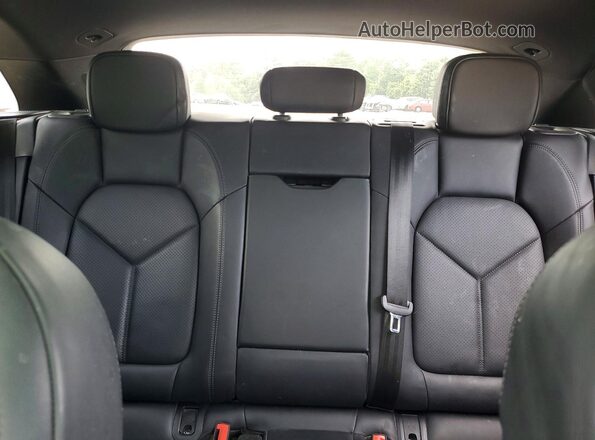 WP1AB2A55LLB36131 2020 PORSCHE MACAN Black Вид задніх сидінь
