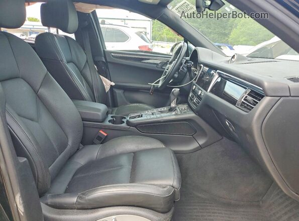 WP1AB2A55LLB36131 2020 PORSCHE MACAN Black Вид салону спереду
