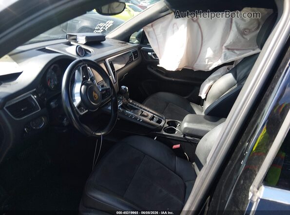 WP1AB2A56GLB58371 2016 PORSCHE MACAN Black Front interior view