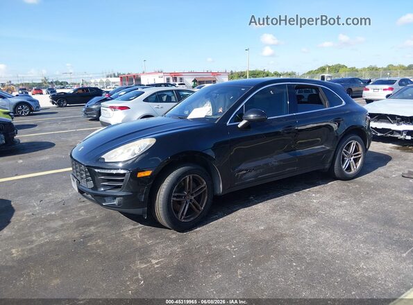 WP1AB2A56GLB58371 2016 PORSCHE MACAN Black Front left