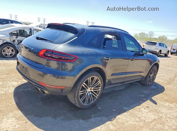 WP1AB2A56HLB15523 2017 PORSCHE MACAN Gray უკანა მარჯვენა