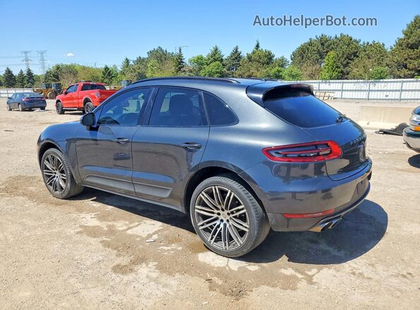 WP1AB2A56HLB15523 2017 PORSCHE MACAN Gray უკანა მარცხენა