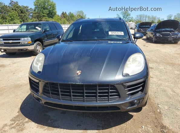 WP1AB2A56HLB15523 2017 PORSCHE MACAN Gray წინა ხედი