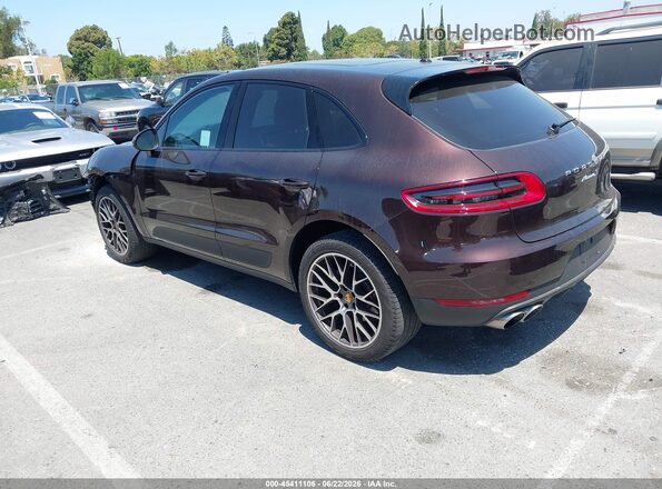 WP1AB2A56JLB32750 2018 PORSCHE MACAN Purple Հետևի ձախ