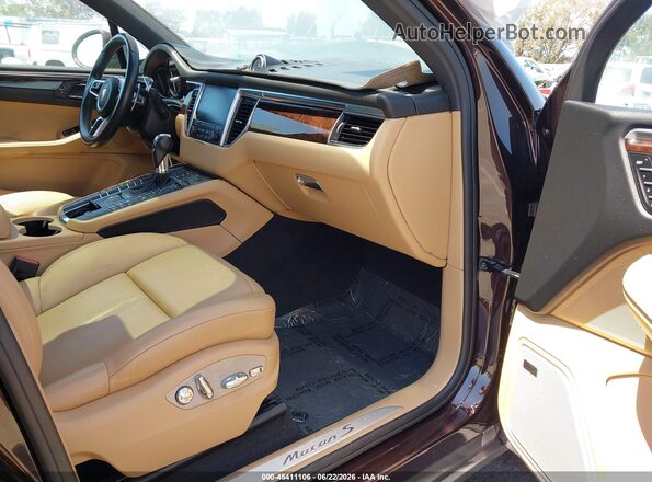 WP1AB2A56JLB32750 2018 PORSCHE MACAN Purple Սալոնի դիմացի տեսք