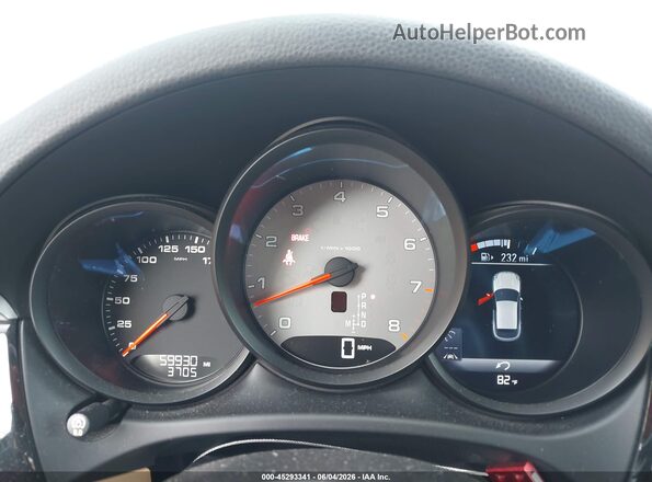 WP1AB2A56JLB35079 2018 PORSCHE MACAN Blue Вид задніх сидінь