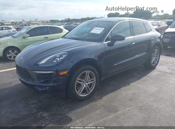 WP1AB2A56JLB35079 2018 PORSCHE MACAN Blue Передня ліва чверть