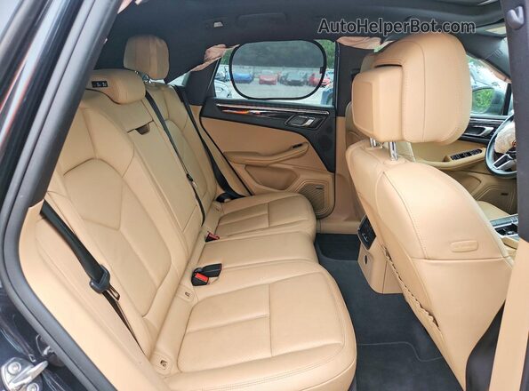 WP1AB2A56KLB33284 2019 PORSCHE MACAN Charcoal Вид задніх сидінь