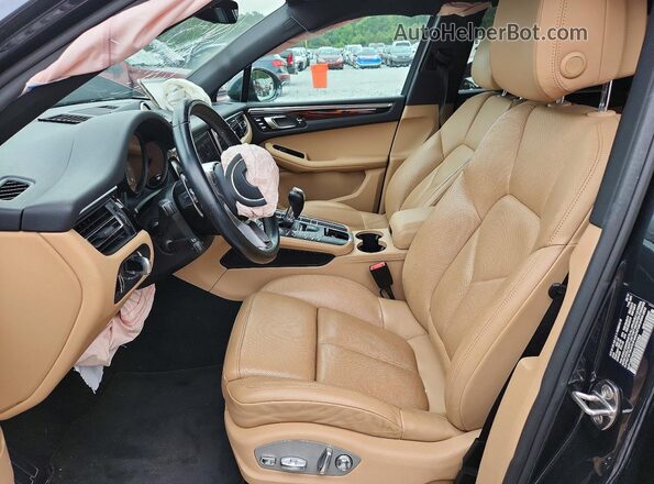 WP1AB2A56KLB33284 2019 PORSCHE MACAN Charcoal Вид салону спереду