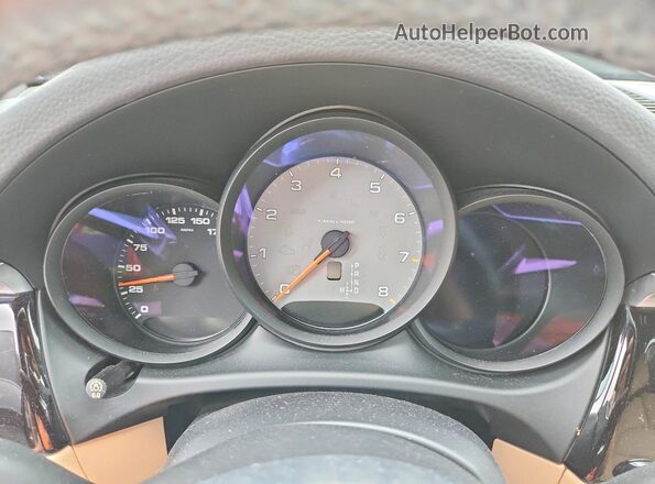 WP1AB2A56KLB33284 2019 PORSCHE MACAN Charcoal Вид щитка приладів