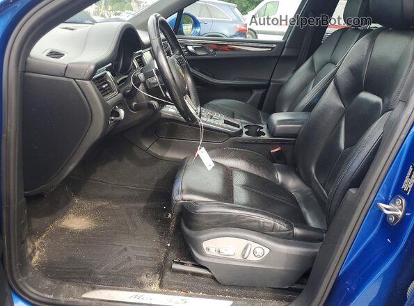 WP1AB2A58GLB59103 2016 PORSCHE MACAN Blue Սալոնի դիմացի տեսք