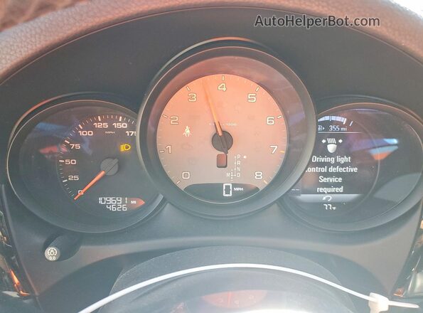 WP1AB2A58HLB19461 2017 PORSCHE MACAN Black 