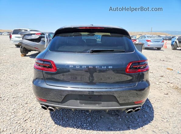 WP1AB2A58JLB36105 2018 PORSCHE MACAN Black Вид ззаду
