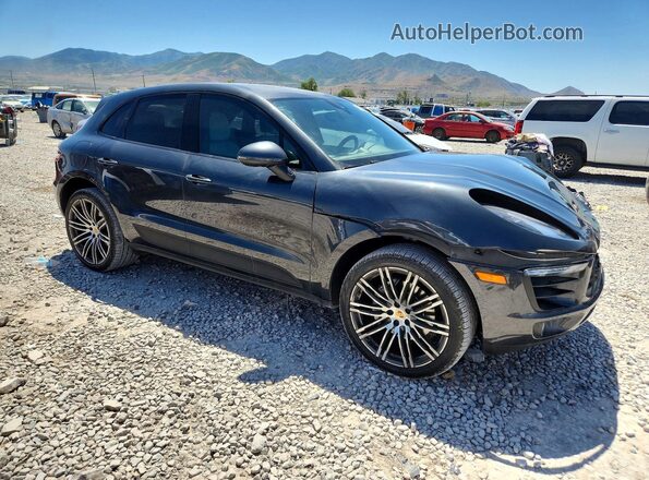 WP1AB2A58JLB36105 2018 PORSCHE MACAN Black Передня права чверть