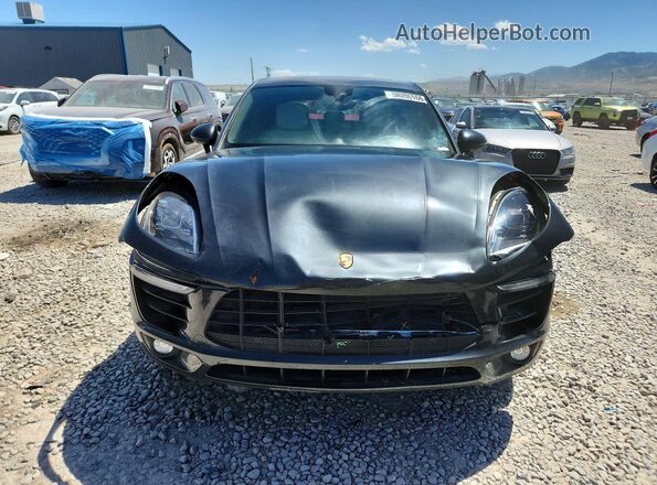 WP1AB2A58JLB36105 2018 PORSCHE MACAN Black Вид спереду