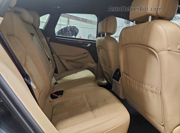 WP1AB2A58MLB35511 2021 PORSCHE MACAN Charcoal Սալոնի հետևի տեսք
