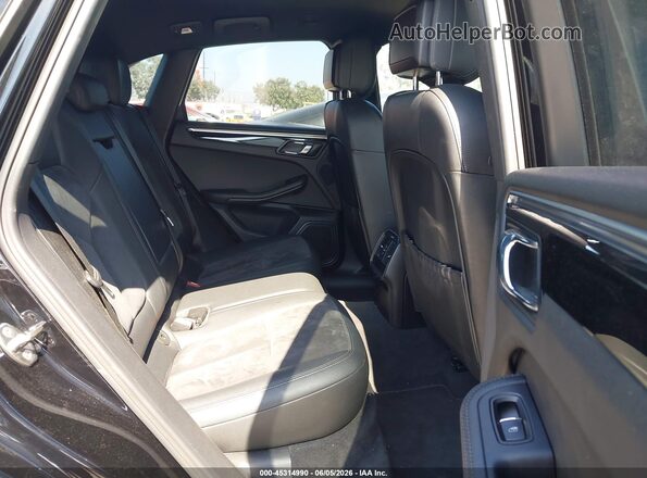WP1AB2A59GLB52886 2016 PORSCHE MACAN Black VIN sticker view