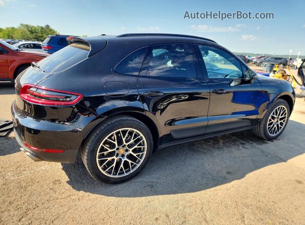 WP1AB2A59HLB13622 2017 PORSCHE MACAN Black Задня права чверть