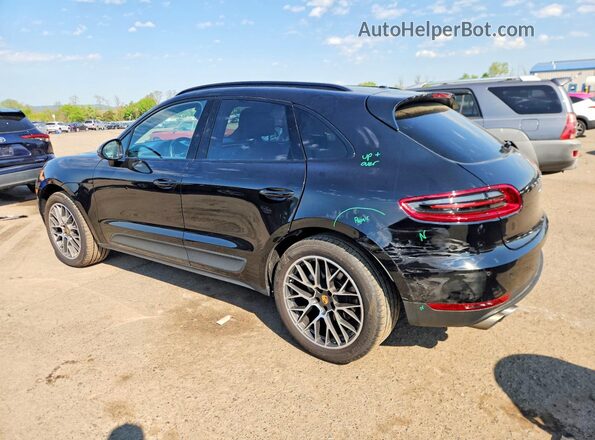 WP1AB2A59HLB13622 2017 PORSCHE MACAN Black Задня ліва чверть