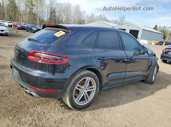 WP1AB2A59HLB14060 2017 PORSCHE MACAN Black Trasero derecho