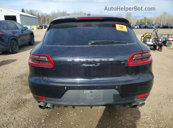 WP1AB2A59HLB14060 2017 PORSCHE MACAN Black Vista trasera