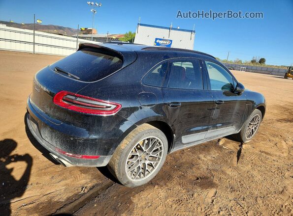WP1AB2A5XGLB57322 2016 PORSCHE MACAN Black Trasero derecho