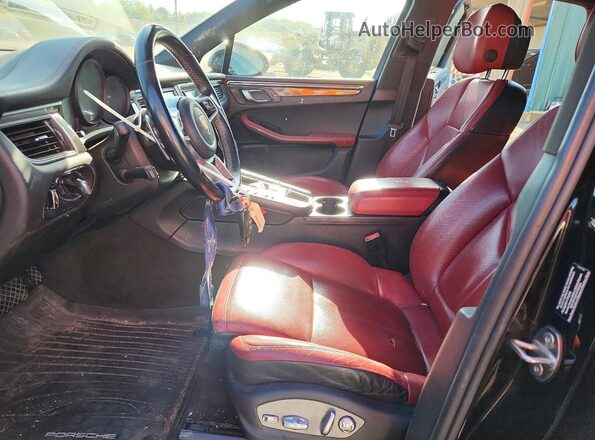 WP1AB2A5XGLB57322 2016 PORSCHE MACAN Black Vista interior delantera