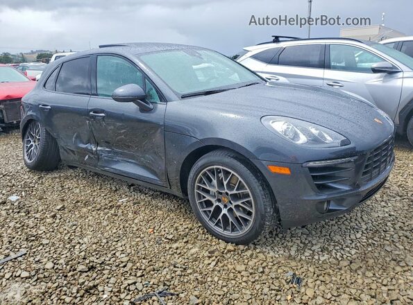 WP1AB2A5XHLB17484 2017 PORSCHE MACAN Charcoal Առջևի աջ