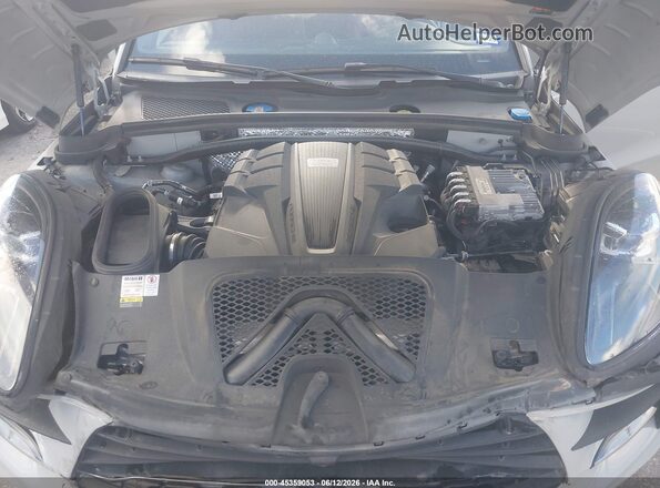 WP1AB2A5XMLB38233 2021 PORSCHE MACAN Gray Widok z tyłu
