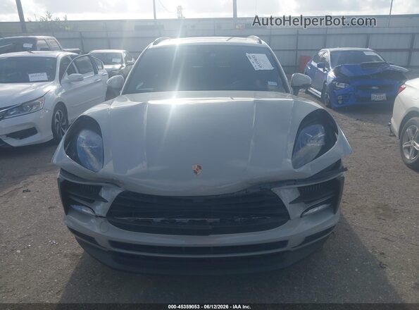 WP1AB2A5XMLB38233 2021 PORSCHE MACAN Gray Widok zestawu wskaźników