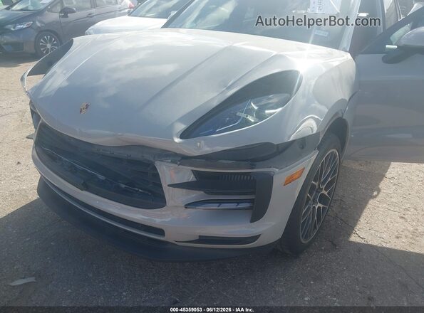 WP1AB2A5XMLB38233 2021 PORSCHE MACAN Gray Widok z przodu