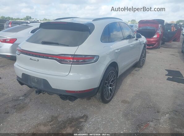 WP1AB2A5XMLB38233 2021 PORSCHE MACAN Gray Tył prawy