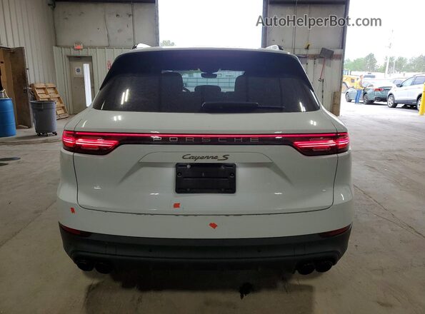 WP1AB2AY1PDA14554 2023 PORSCHE CAYENNE White 