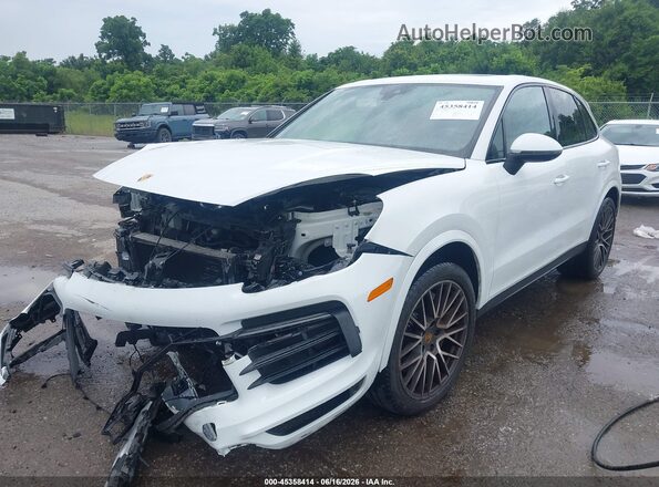 WP1AB2AY2LDA28473 2020 PORSCHE CAYENNE White Front left