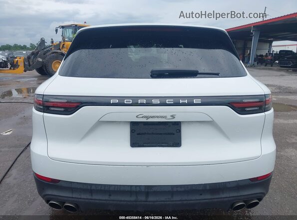 WP1AB2AY2LDA28473 2020 PORSCHE CAYENNE White 