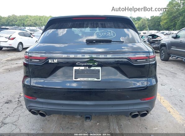 WP1AB2AY3KDA61688 2019 PORSCHE CAYENNE Черный 