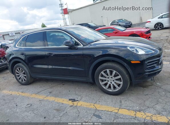 WP1AB2AY3KDA61688 2019 PORSCHE CAYENNE Черный Вид задней части салона
